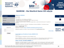 Tablet Screenshot of banrisk.wib.org.pl